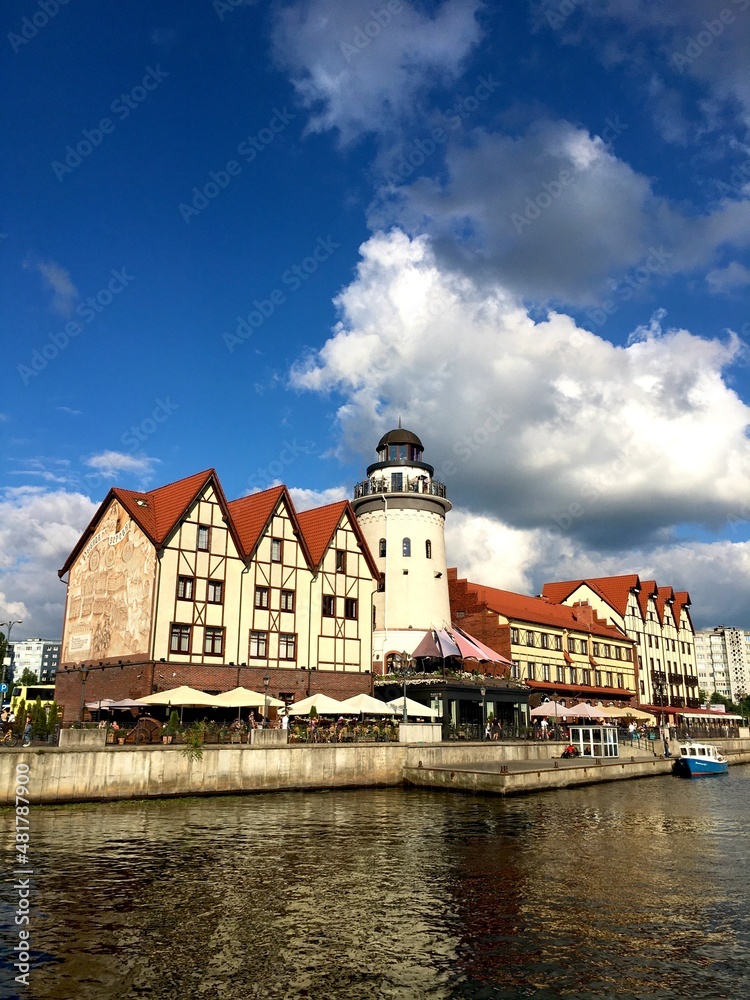 houses on the river