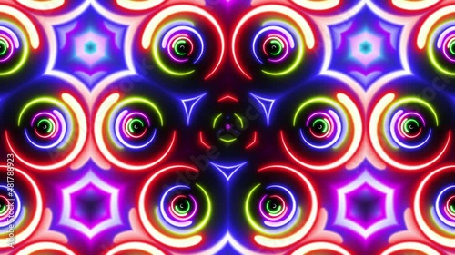 Lights Flashing Wall Showtec VJ Stage Floodlight 4K Blinder Blinking Lights Flash Club Flashlights Disco Lights Matrix Beam Lights Bulb Halogen Headlamp Lamp Nightclub Turn Off On Loop