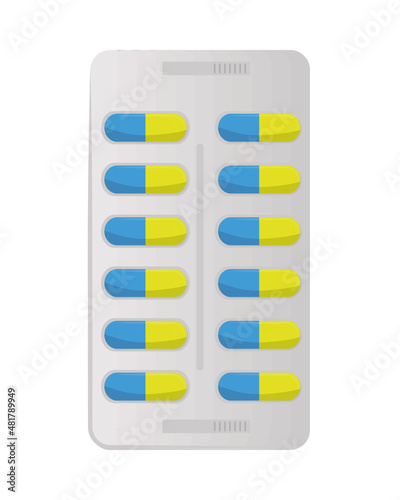 medicine painkiller pack
