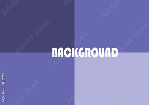 The trending color of 2022 is very peri. Vector geometric illustration. Modern abstract flyers, covers, banners.