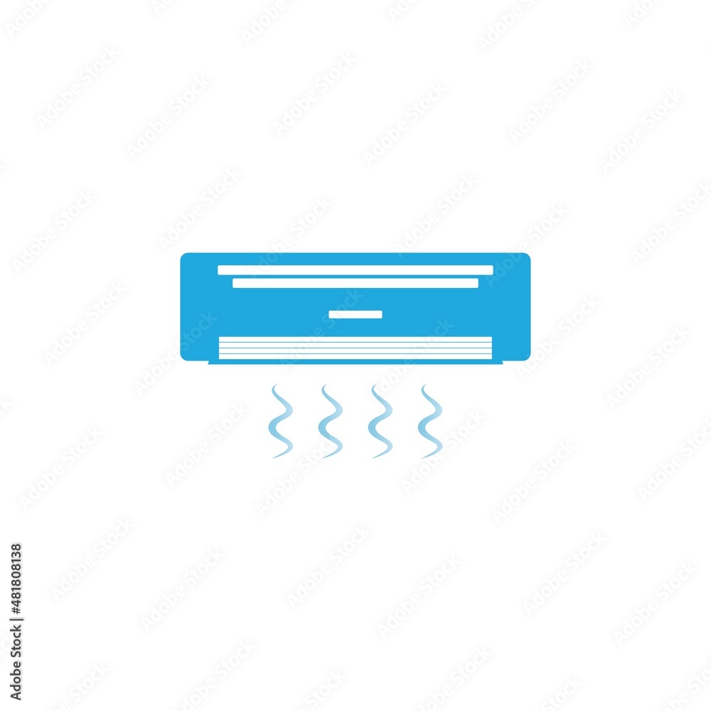 Air conditioner icon illustration vector design Air conditioner icon illustration vector design