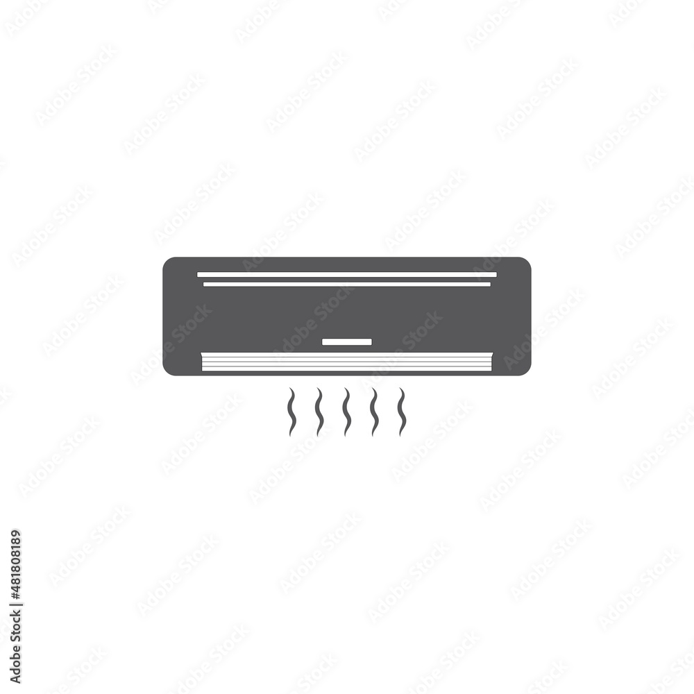 Air conditioner icon illustration vector design Air conditioner icon illustration vector design