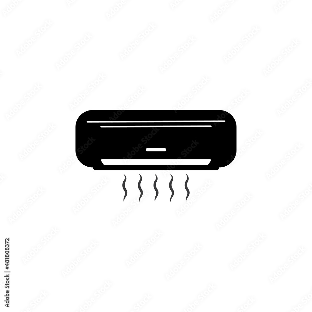 Air conditioner icon illustration vector design Air conditioner icon illustration vector design
