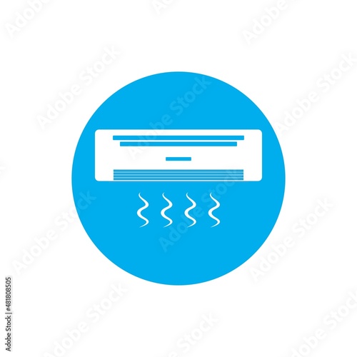 Air conditioner icon illustration vector design