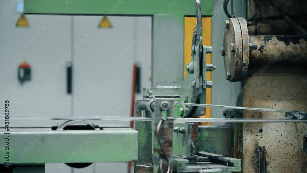 Detector. Modern machine in factory. Detector. Modern machine in factory.