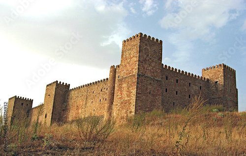 MEDINACELI, Spain - 10 August 2009: View of the medieval castle of Medinaceli photo