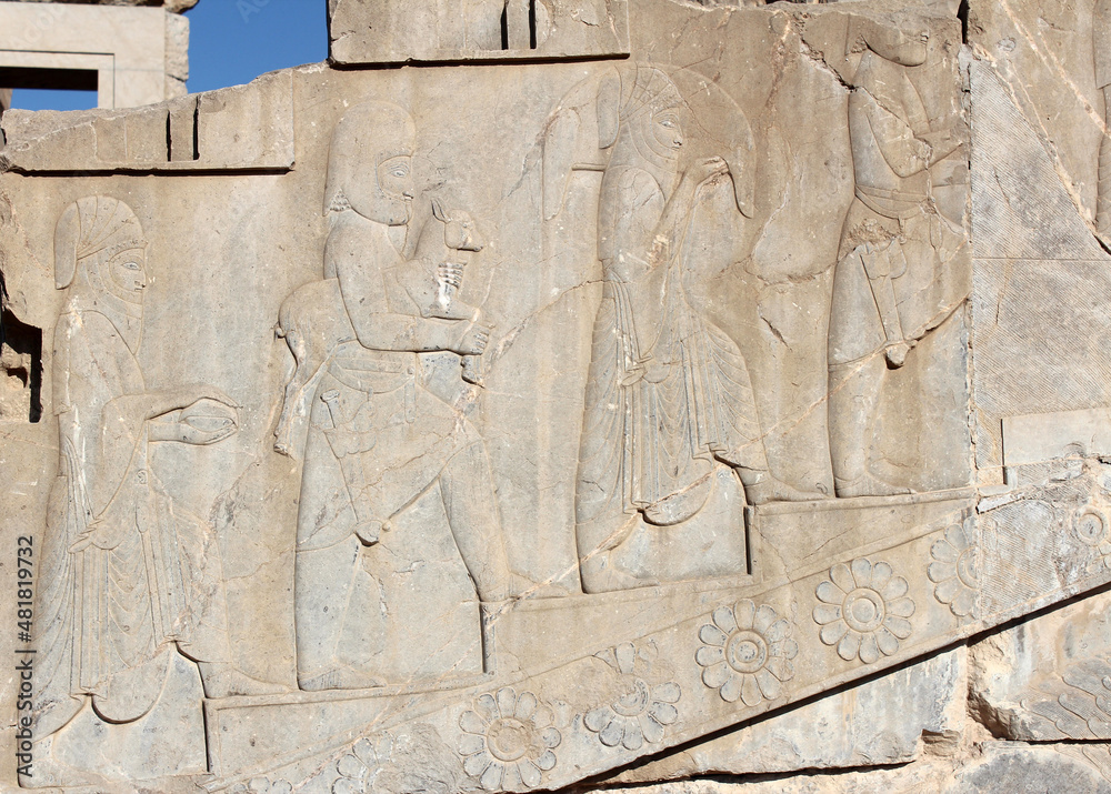 Ruins of ancient Persian capital Persepolis