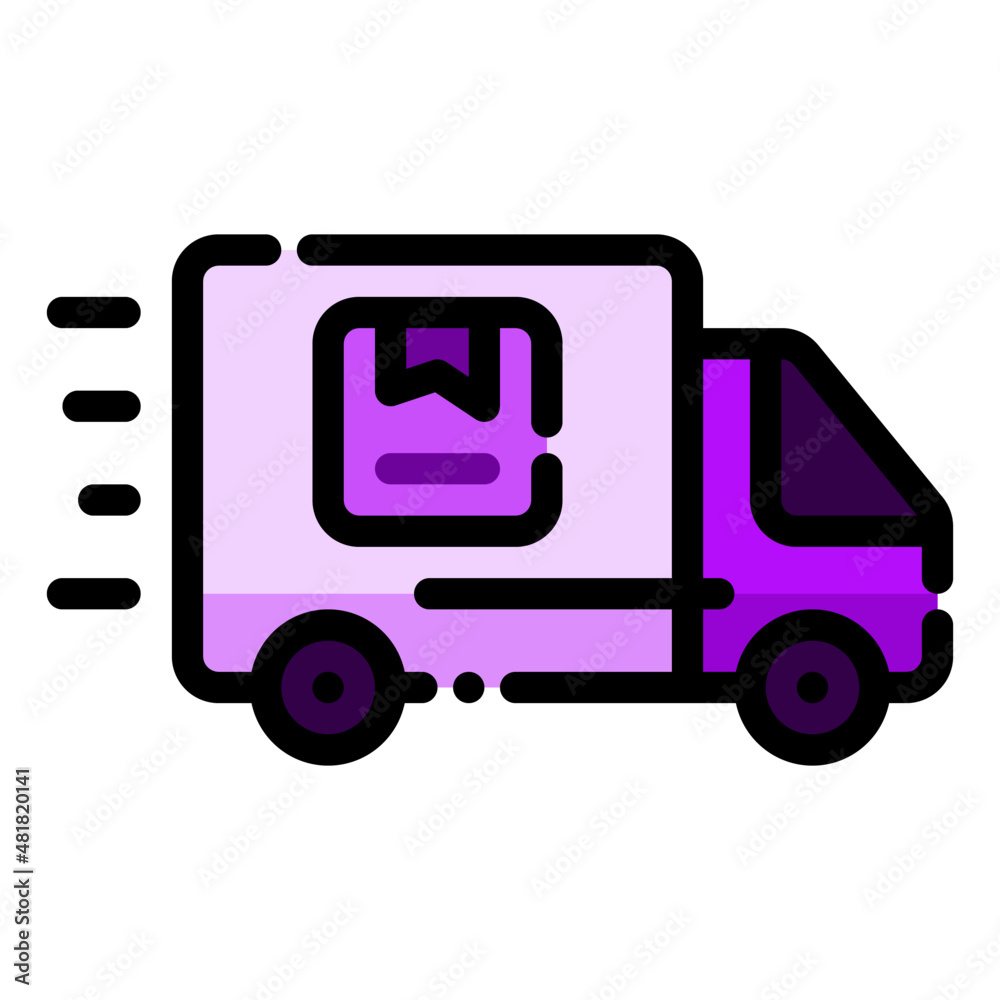van delivery courier shipment shipping car ecommerce icon van delivery courier shipment shipping car ecommerce icon