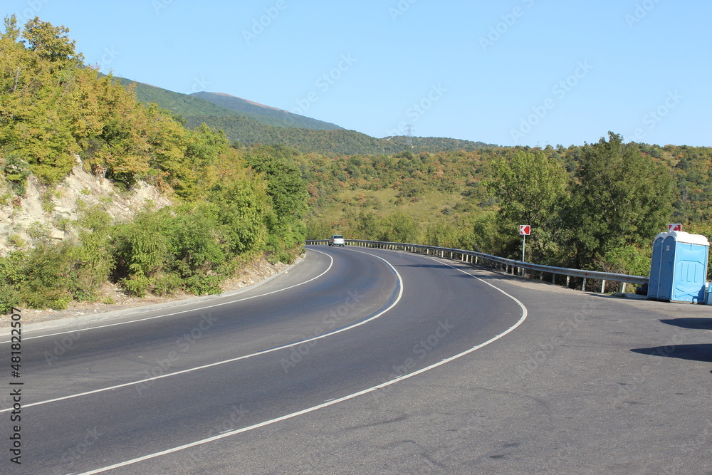 Fototapeta premium road in the rural areas