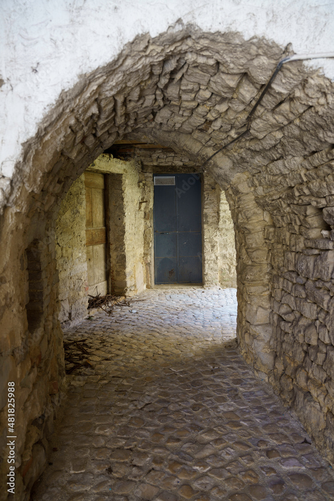 Obraz premium Carpinone, old village in the Isernia province
