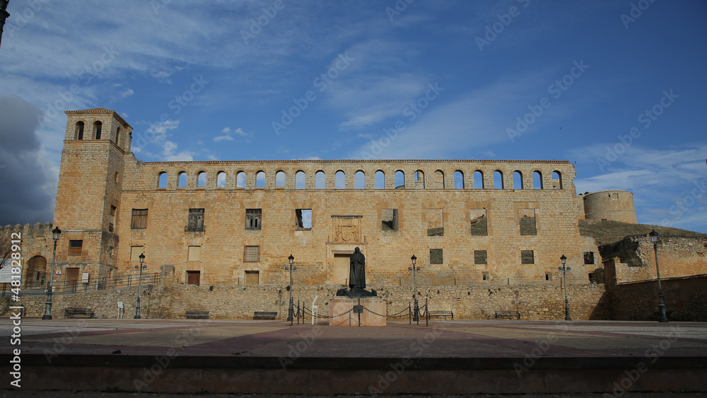 Fototapeta premium Palacio, Berlanga de Duero, Soria, Castilla y león, España.