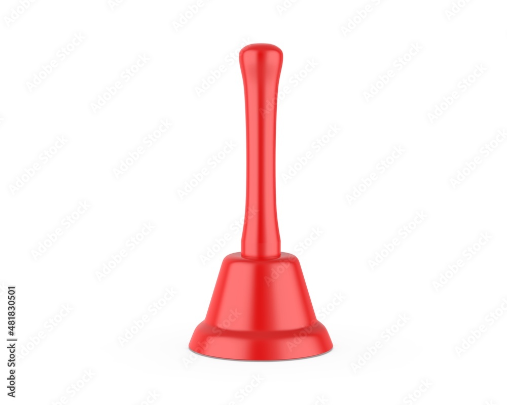 Blank Handheld Bell to Ring for Beer, Service Bell Gag Gift, Beer Lover Gift template, 3d render illustration. Blank Handheld Bell to Ring for Beer, Service Bell Gag Gift, Beer Lover Gift template, 3d render illustration.