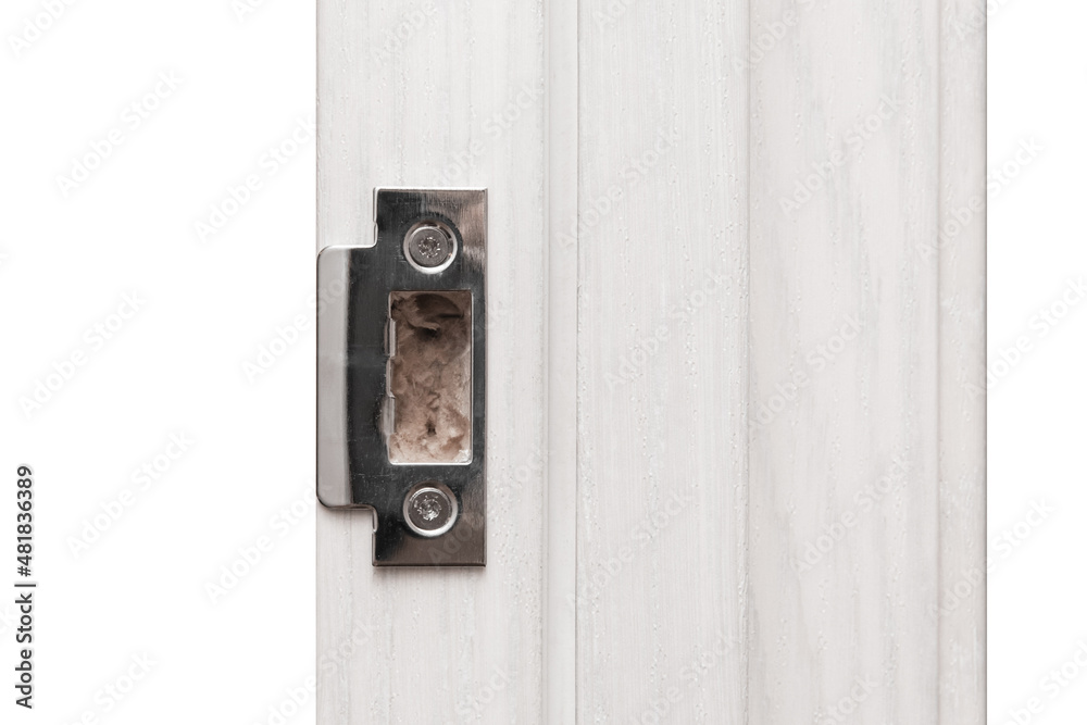 Door latch fix lock installation mechanism repair detail object