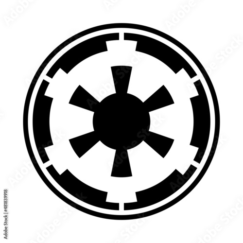 Fotografija First galactic empire symbol icon