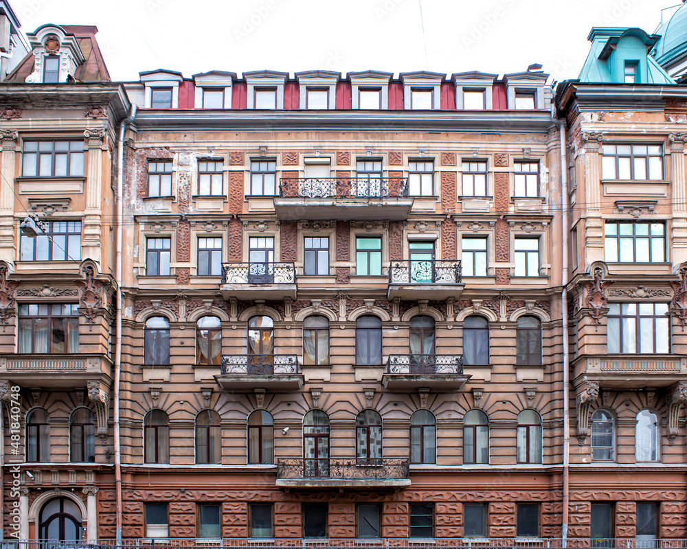 Fototapeta premium Facade building
