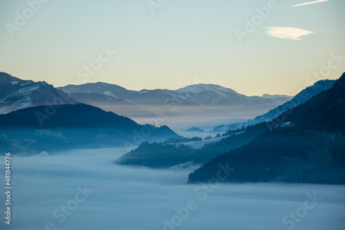 Nebelmeer im Ennstal © Georg Jakob