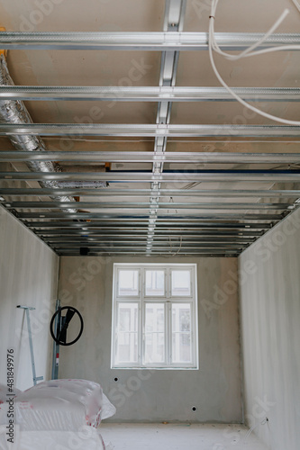 renovation of the suspended ceiling