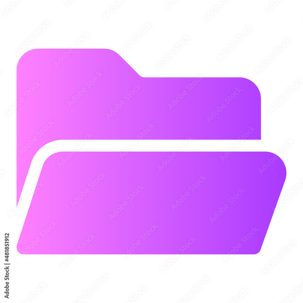 folder gradient icon