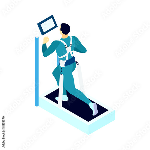 Astronaut Training Icon