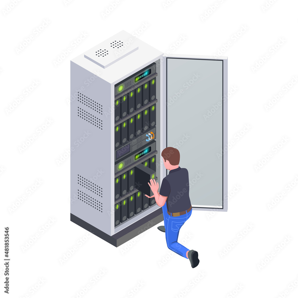 Data Center Icon Data Center Icon