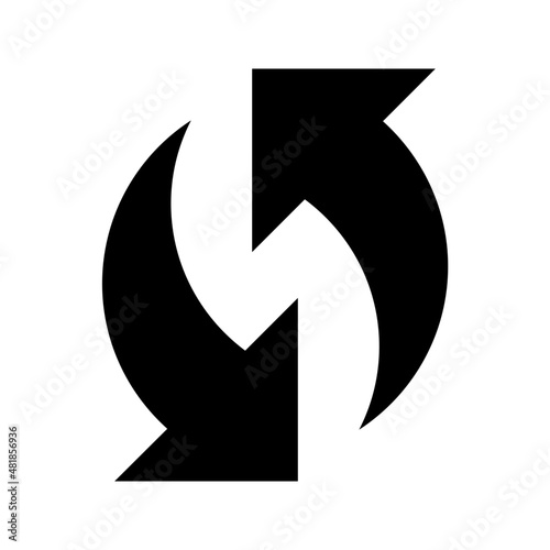 recycling icon, Wifi Protected Setup Vector
