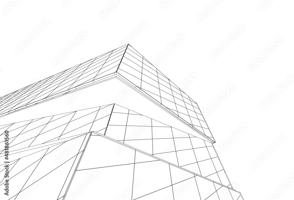 abstract architecture digital drawing 3d abstract architecture digital drawing 3d