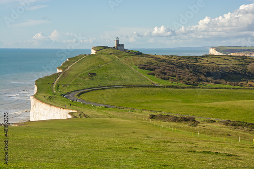Countryside at Beachy Head, Sussex, England