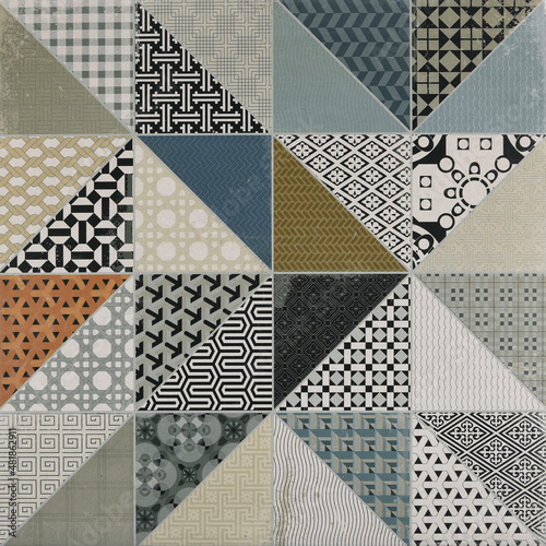 Vintage geometric pattern