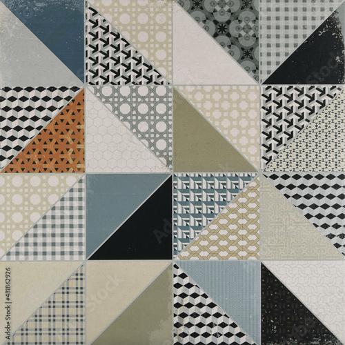 Vintage geometric pattern