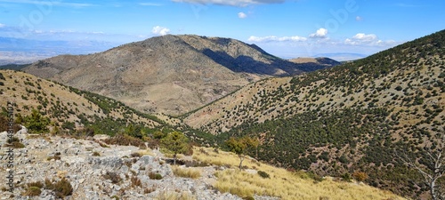 Landscape of the high peaks of the Sierra de Baza - Granada.