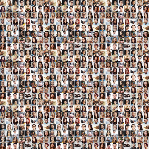 Diversity and difference. Composite image of a diverse group of people.