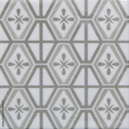 Tiles - Vintage with geometric pattern v2