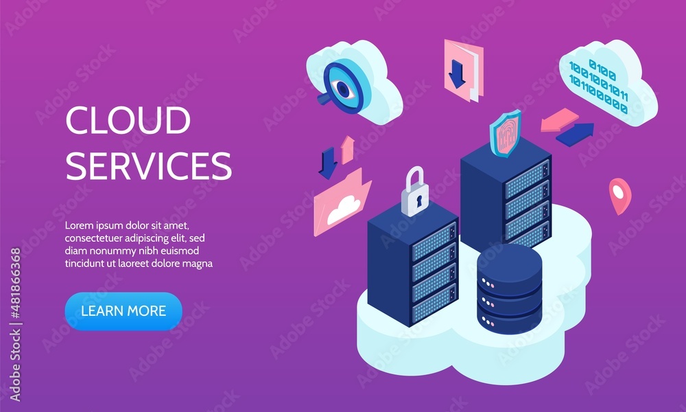 Cloud Technology Horizontal Banner Cloud Technology Horizontal Banner
