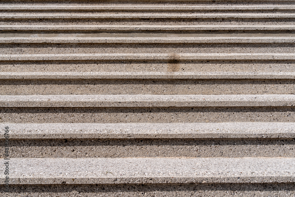 Stair steps in sunlight as texture or background