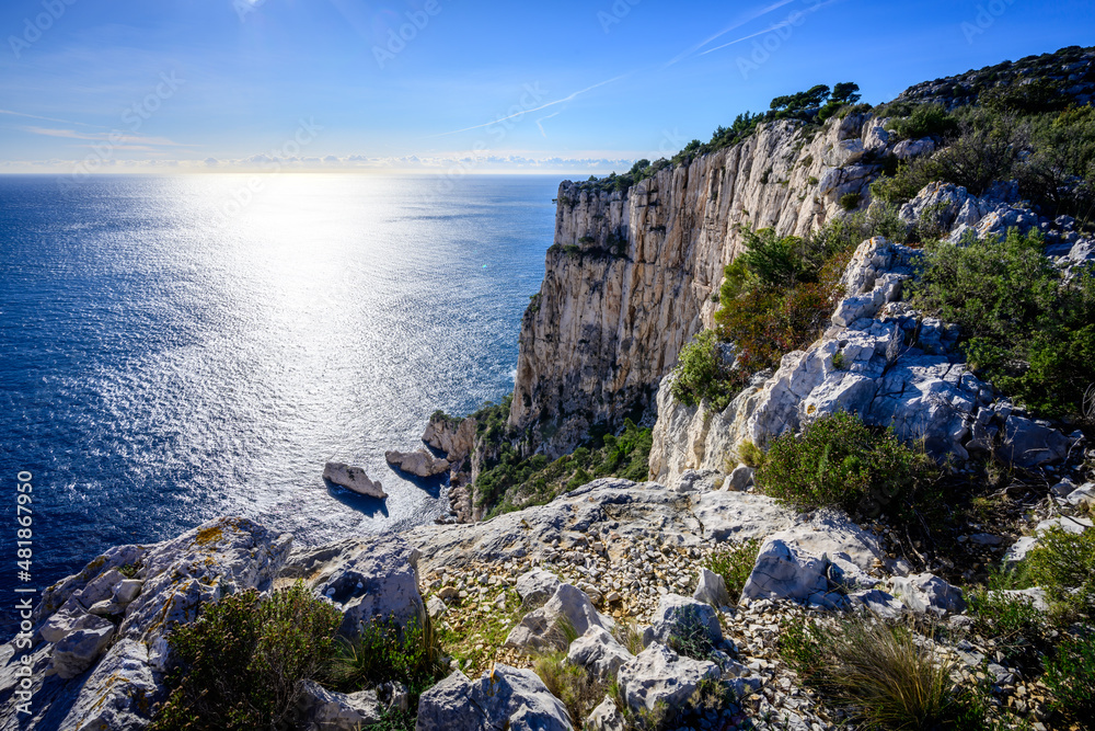 Calanque du Devenson et ilôt du dromadaire Calanque du Devenson et ilôt du dromadaire