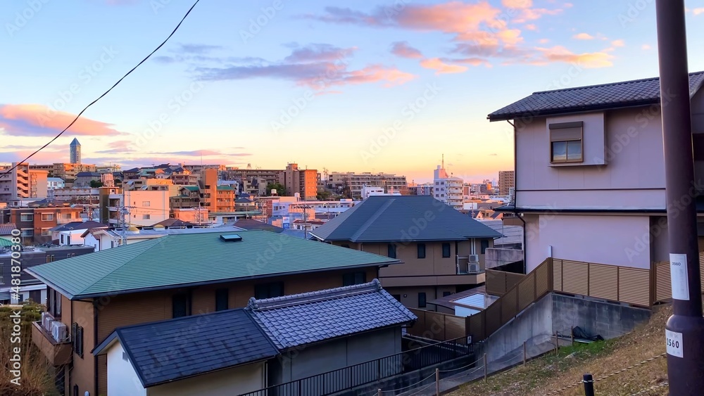Beautiful Japanese neighborhoods are like fantasy