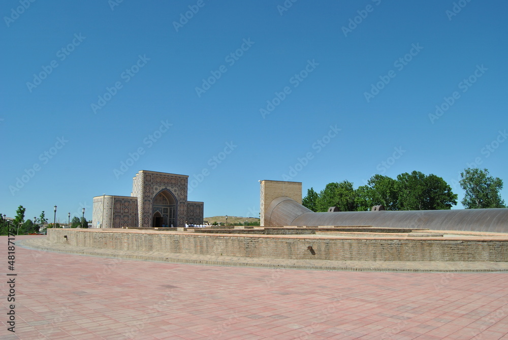 Ulugbek Observatory in Samarkand. Uzbekistan. Ulugbek Observatory in Samarkand. Uzbekistan.
