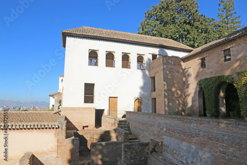 	
Palace of the Alhambra in Granada, Spain