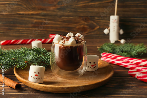 Festive hot chocolate drink...