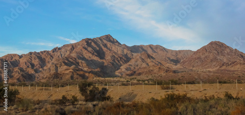 Chocolate Mountains Mojave Desert California