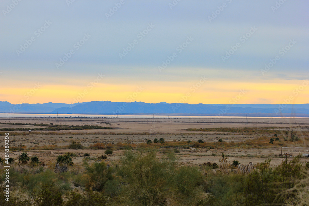 Vast Mojave Desert Landscape vista Vast Mojave Desert Landscape vista