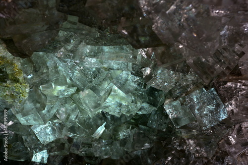 The historic Wieliczka Mine, rock salt crystals in the Krysztalowa Cave, a nature reserve,