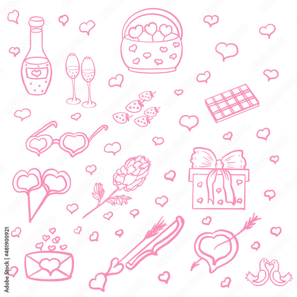 valentine's day gift,valentine's day gift box,basket with hearts, glasses with hearts,champagne bottles and 2 glasses,for a romantic date,2 birds in love,strawberries,a letter with valentine's day valentine's day gift,valentine's day gift box,basket with hearts, glasses with hearts,champagne bottles and 2 glasses,for a romantic date,2 birds in love,strawberries,a letter with valentine's day
