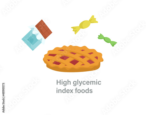 Thyroid nutrition infographic element