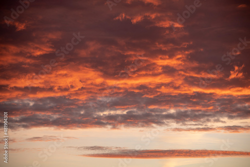clouds at sunset © Morgul