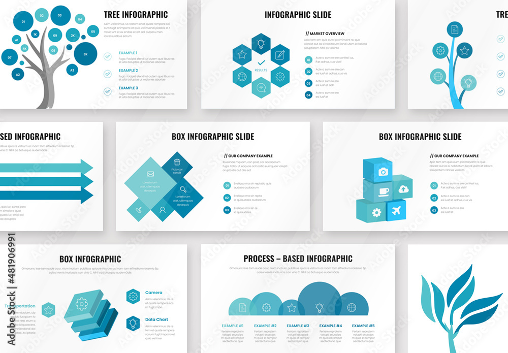 Corporate Infographic Presentation Stock Template | Adobe Stock