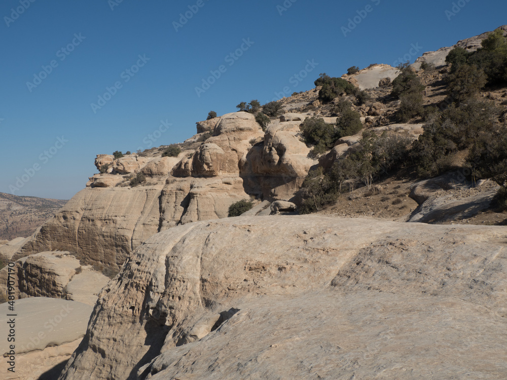 Reserva natural de Dana, en Jordania, Oriente Medio, Asia