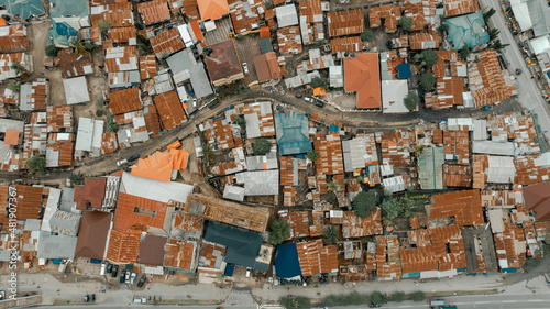 Aerial view of the industrial area in Dar es Salaam © STORYTELLER
