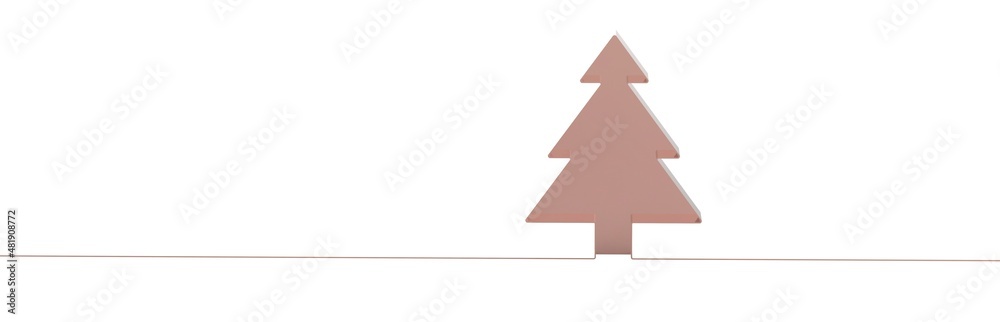 Christmas new year abstract 3d low poly tree card Christmas new year abstract 3d low poly tree card