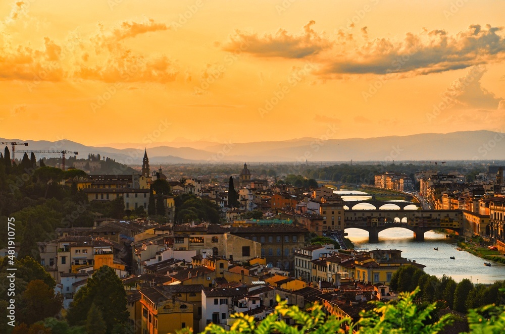 Florence on Sunset - Italy